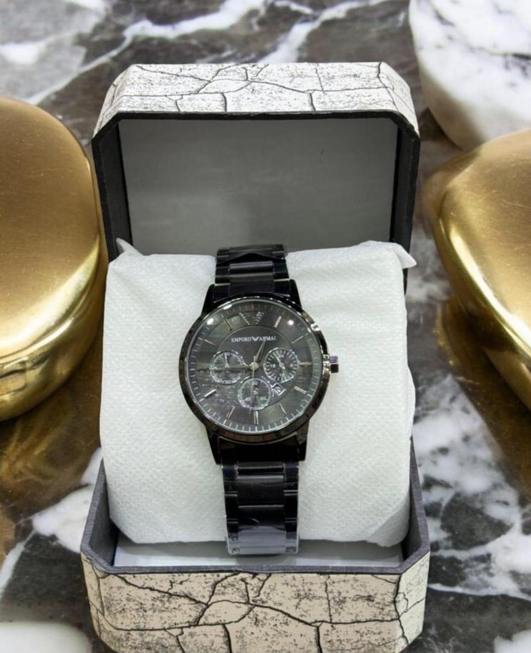 Men's Movement Quartz Water Resistant Watch