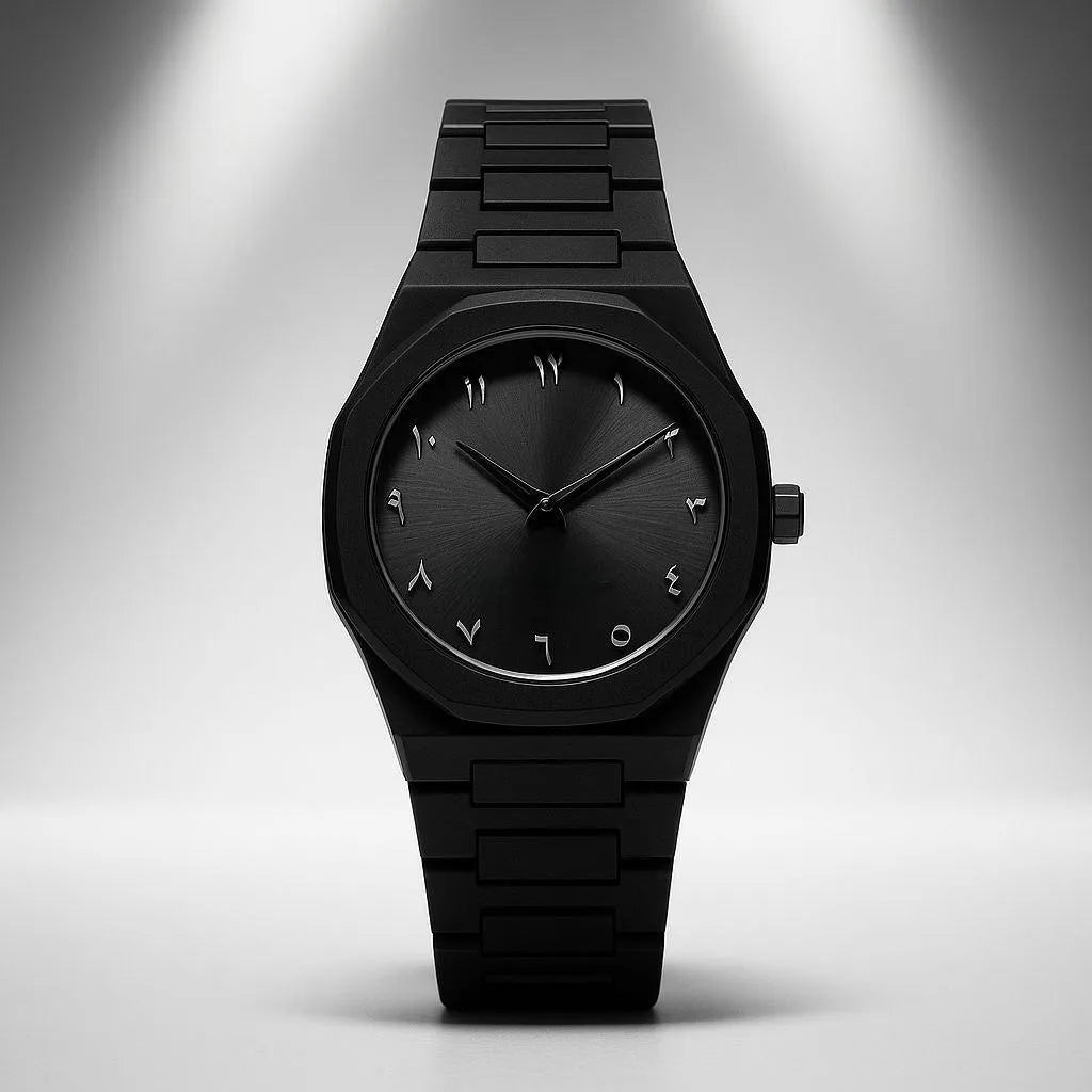 Men's Black Aura Watch With box